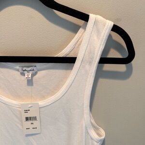 NWT Splendid white tank top size XXL